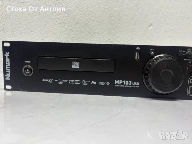 USB & CD Плейър - Numark MP103USB, снимка 7 - Ресийвъри, усилватели, смесителни пултове - 50030228