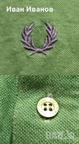 Оригинална фланела Fred Perry, снимка 8 - Блузи - 49601841