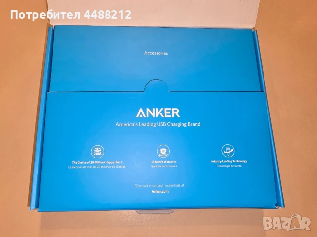 Външна USB батерия Anker PowerCore+, 26800 mAh, снимка 4 - Оригинални батерии - 50498402