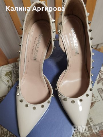 Италиански обувки на висок ток, снимка 4 - Дамски елегантни обувки - 35769146