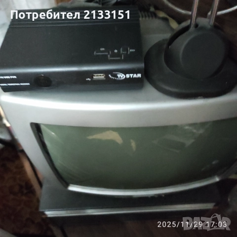 Телевизор SANG заедно с декодер, снимка 2 - Телевизори - 52621373