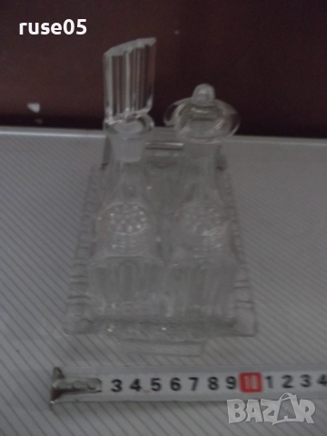 Оливерник стъклен от соца, снимка 5 - Аксесоари за кухня - 52509342