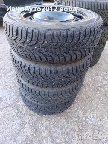 Комплект зимни гуми с джанти 185/65/15 Peugeot 207 307