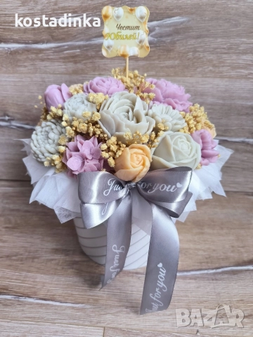 Сапунени букети, снимка 4 - Романтични подаръци - 52982951