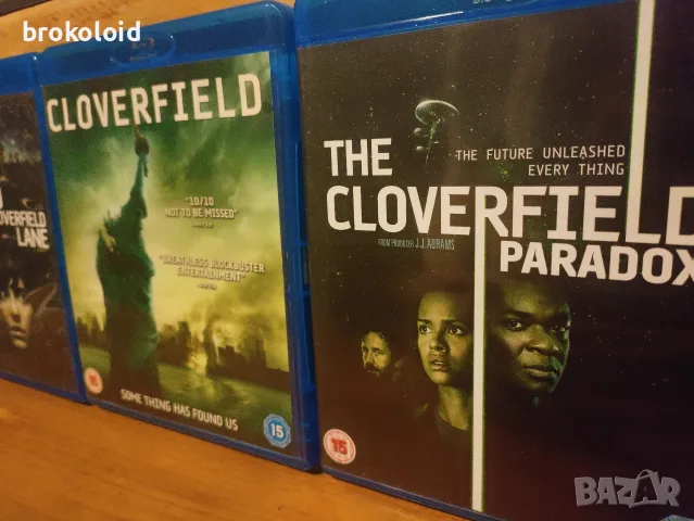 Cloverfield трилогия: 10 Cloverfield Lane - Cloverfield Paradox blu ray, снимка 3 - Blu-Ray филми - 53324246