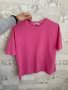 Розова тениска , снимка 1 - Тениски - 41581735