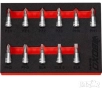 BOXO TOOLS 11 части 1/4 качествени вложки-битове комплект foam, снимка 2