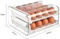 Кутия Органайзер за яйца на две нива, снимка 3
