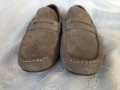 Мъжки мокасини Titto Bluni, естествен велур, размер 43, много леки, италиански, бежови, чисто нови, снимка 8