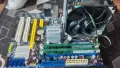 Дъно s. 775 + Core 2 Quad Q9650 + 4GB RAM, снимка 2