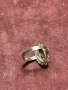 Дамски сребърен пръстен, ръчна изработка, снимка 4