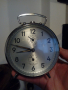 Антикварен механичен немски будилник,настолен часовник, снимка 1