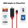 Кабел Lightning към HDMI 2M за iPhone/iPad 1080p конверторен кабел, снимка 3