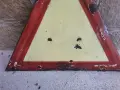 Стар емайлиран знак, снимка 3