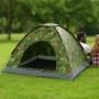 Камуфлажна, четириместна, водонепромокаема палатка 208 X 208см, снимка 2