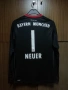 Bayern Munich Neuer Adidas оригинална тениска фланелка вратарски екип Нойер Байерн Мюнхен , снимка 1
