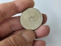 Монета 2 лева 1972 г добри чинтулов, снимка 1