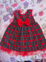 Рокля 86 размер, снимка 1 - Бебешки рокли - 44698552