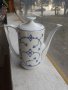 Чайник немски порцелан кобалт, снимка 1 - Антикварни и старинни предмети - 40074125