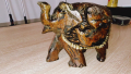 Дървено индийско слонче, снимка 1 - Антикварни и старинни предмети - 44811311