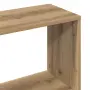 vidaXL Библиотека, дъб артизан, 80x24x192 см, инженерно дърво, снимка 7