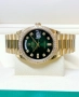 Rolex Day Date President Gold Green Diamond Bezel, снимка 7
