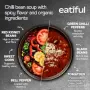 Комплект 10 готови веган супи EATIFUL с чили и боб, по 397 г, снимка 3