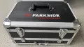 Нови машини зарядни и батерии Парксайд Parkside.Циркуляр,лазерен нивелир с три лазерни лъча винтовер, снимка 3