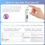 Нов Универсален Стилус за iPad Pro/Air/Mini - Бързо Зареждане, Съвместимост 2018-2023, снимка 5