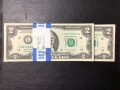 Сащ ,2 долара,2017 г.UNC.поредни номера., снимка 1