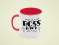 Чаша Boss Lady Любов,Подарък,Рожден Ден,Изненада,Мама,Майка,Обич,Празник,, снимка 3