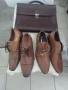 3 бр. Качествени мъжки обувки от естествена кожа 44,45, снимка 13