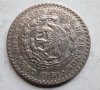 1 песо сребро Мексико 1961г, снимка 3