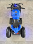 ТОП ЦЕНА!НОВО!Акумулаторен мотор с 3 гуми Ninja BLUE с 12V батерия,LED,USB , снимка 5