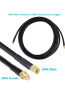 GEMEK коаксиален 25 фута SMA мъжки към SMA женски кабел /8 м., снимка 3