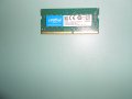 3.Ram за лаптоп DDR4 2666 MHz,PC4-21300,4Gb,crucial