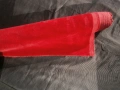 Плюш.Червен,Покривка,Парадна,Соц., снимка 13