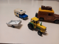 Стари Majorette камион, джип, ремарке и трактор, снимка 12