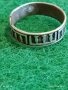 Сребърен пръстен с шарка Византийски риби унисекс модел много красив 52639, снимка 1