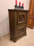 Винтидж ъглов шкаф с богата дърворезба , снимка 2