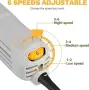 Ъглошлайф DEKOPRO 125 мм / 800 W / Регулиране на оборотите, снимка 3