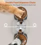 Автоматични хранилки HoneyGuaridan за 2 котки, 3,5 л, снимка 6