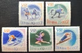СССР, 1960 г. - пълна серия чисти марки, спорт, олимпиада, 1*6, снимка 1