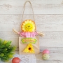 2748 Великденска украса за окачване Слънце с торба и надпис Welcome, снимка 1 - Декорация за дома - 36064881