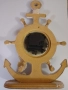 настолен часовник котва с рул, снимка 2