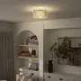 Таванна лампа HOMCOM с акрилен абажур, снимка 9