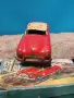 Very rare old tin toi car MSB-DDR 50s Стара играчка., снимка 3