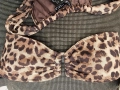 Zara бански леопард 2части номер S, снимка 4