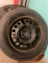 4 бр железни джант OPEL  за Опел 4x100 15 цола + подарък зимни гуми и тасове , снимка 4