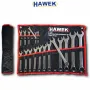 Професионален комплект звездогаечни ключове HAWEK 18части (8-32мм), снимка 1